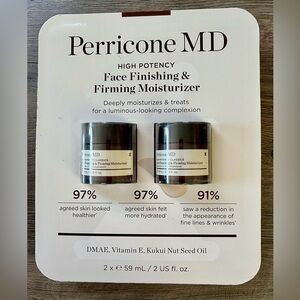 Perricone MD Face Finishing & Firming Moisturizer Duo 2 x 59 ml /2 oz new sealed